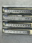 Beautiful Kato Santa Fe Super Chief 4-CAR Passenger Set Gauge. Fixed Price $211.50.