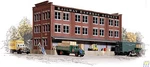 Walthers 933-3095 Railway Express Agency Transfer Freight House Kit. Fixed Price $48.99.