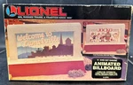 Animated Billboard 6-12761 Welcome To Lionelville & Jocko Sporting Goods. Fixed Price $24.99.