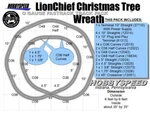 Lionel Fastrack Lionchief Christmas Tree Wreath Layout 6'X6' Pack Train. Fixed Price $194.84.