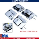 Fits Ford Excursion 2000-2005 F-250 F-350 Chrome Door Handle Set Exterior 4PCS. Fixed Price $56.03.