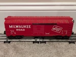 Lionel 6-9731 Milwaukee Road Boxcar Great Condition Non Original. Fixed Price $16.99.