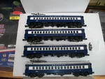 Lionel 6-18331 & 18337 " Reading Com.mu Pc Set, Tmcc Mrsp $869.95,LOT#46714. Fixed Price $395.00.