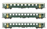 Piko Sbb Cff Passenger Car Set 96792 Ho Scale Dc. Fixed Price $195.00.