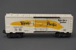 Lionel 6464-100 Vintage Western Pacific Boxcar Silver With Orange Feather. Fixed Price $17.99.