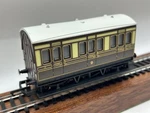 Oo Hornby R213 Gwr 4 Wheel Coach - (excellent). Fixed Price $19.99.