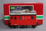 Lgb 2046 Scale Rhb Rack Electric Locomotive #21 Ln/box. Fixed Price $346.85.