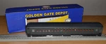 Golden Gate Depot 3-RAIL Seaboard #827 Unlit 80' Coach Passenger Car Ln. Fixed Price $199.99.