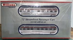 Williams 43110 Streamline 72 Car Add-on Set Santa Fe Gauge. Fixed Price $99.99.