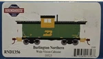 Athearn Roundhouse Scale Wide Vision Caboose Burlington Northern #10525. Fixed Price $64.99.