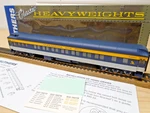 Walthers Ho Chesapeake &ohio Pullman Heavyweight+metal Wheels+scale Coupler Mib. Fixed Price $89.99.