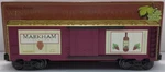 K-line K645-5901 Gauge Markham Vineyards Classic Reefer Ln/box. Fixed Price $16.39.