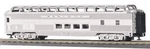 Mth/premier 20-6743 Santa Fe O Scale 70' Streamlined Full Length Vista. Fixed Price $199.99.
