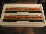 Marklin H0 42995 "apfelpfeil" Passenger Car Set W/73161 Interior Lights Nib. Fixed Price $189.99.