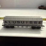 Liliput Scale 24350 Sbb Bay Covered Hopper Alusuisse. Fixed Price $29.99.