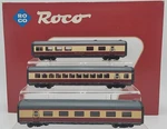 Roco 04070A Ho Scale Tee Helvita Vt 601 3 Car Passenger Set Ex/box. Fixed Price $90.99.