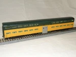 Kato Ho 35-6041 C&nw Bi-level Passenger Car 4-WINDOW Coach W/lights. Fixed Price $120.00.