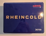 Marklin Ho 26750 Drg Years Rheingold Set Tinplate Box. Fixed Price $550.00.