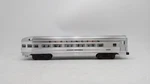 Lionel 6-9580 Gauge Burlington Aluminum "silver Veranda" Observation Car Ex. Fixed Price $39.99.
