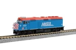 Kato 176-9107 Scale Emd F40PH Diesel Metra "village Of Palatine" 157 Dc. Fixed Price $109.99.