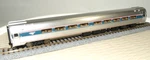 Walthers Ho 920-11205 85' Budd Amfleet 84 Seat Coach Amtrak Phvi. Fixed Price $135.00.