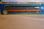 Ho Scale Ahm/rivarossi, Passenger Baggage Car, Illinois Central #lake Pontchartr. Fixed Price $32.00.