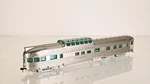 Broadway Limited Zephyr Wp Vista Dome Observation Silver Crascent Ho Scale. Fixed Price $289.99.