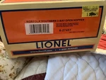 Lionel 6-27457 Norfolk Southern 3BAY Open Hopper W/coal O-scale. Fixed Price $120.00.