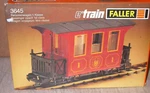 Faller E-train Passenger Coach 1ST Class Car 3645. Fixed Price $14.99.