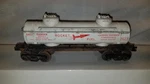 Lionel Vintage #6443 Rocket Fuel Tank Car Pre War - Gauge Used Condition. Fixed Price $32.00.