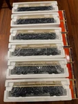 Lionel Wabash Wood Coach - 6 Car Set 2227490,2227500,2227510. Fixed Price $1099.00.