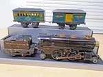 American Flyer 618 Type Loco 2-4-2 & TNDER+1107 COACH+1108 Baggage As Is. Fixed Price $74.99.