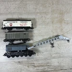 Rklin Ho Freight Lot Crane Spatenbrau Db West Germany 3 Rail Cars. Fixed Price $42.48.