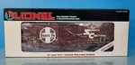 S01: Lionel No. 6-19216 Santa Fe Box Car New, Open. Fixed Price $24.95.