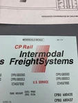 Microscale 48-174 Cp Rail Intermodal Containers & Tractors O2933. Fixed Price $7.71.