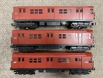 + Mth Gauge Railking R-17 Brown 3 Subway Car Set Non-powered 6511 6707 6889. Fixed Price $350.00.