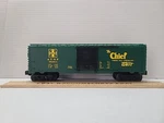 Lionel Gauge 16263 Atsf Santa Fe The Chief West Boxcar Ex.. Fixed Price $14.36.