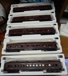 5) K-line K-4470B New York Central 28TH Ann Passenger Car Set Nib Gauge Rare. Fixed Price $499.99.