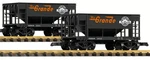 Piko 38931 Scale D&rgw Ore Cars 2-PACK. Fixed Price $159.99.