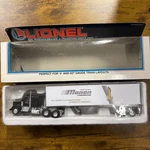 Lionel 6-12783 & O27 Gauge Monon Tractor Trailer. Fixed Price $32.90.