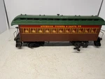 Vtg Tyco Atchison Topeka & Santa Fe Coach Ho Passenger Train Car. Fixed Price $6.00.