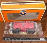 Lionel #6-26593 Erie Railroad Square Window Caboose, C9 Nib. Fixed Price $32.49.