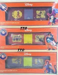 Lionel 21876 World Of Disney Villains 3-PACK New Box Scale. Fixed Price $149.99.