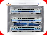 Ho Scale ***amt*** Bombardier Passenger Coaches #2026,2030,2037 -- Athearn 25967. Fixed Price $249.95.