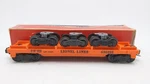 Lionel 6362-55 Vintage Flat Car W/ Trucks--serif Letter Version/box. Fixed Price $22.39.