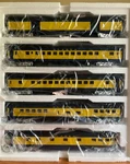 Mth Scale 3R Alaska 70' Smooth-sided 7-CAR Passenger Sets 20-6518 & 6618 Nib. Fixed Price $749.99.