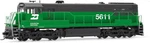 Rivarossi HR2887S Ho Bn U25C Ph Ii Diesel Locomotive W/dcc Sound Decoder #5611. Fixed Price $259.95.