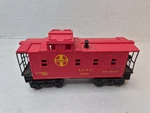 Lionel Gauge Caboose 9061 At&sf. Fixed Price $12.95.