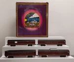 Mth 20-6014 Gauge Norfolk & Western 60' Aluminum Passenger 4-CAR Set Ln/box. Fixed Price $173.89.