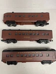 Lionel #16000 Series Pennsylvania Streamlined Passenger 3 Car Train Set Gauge. Fixed Price $49.95.